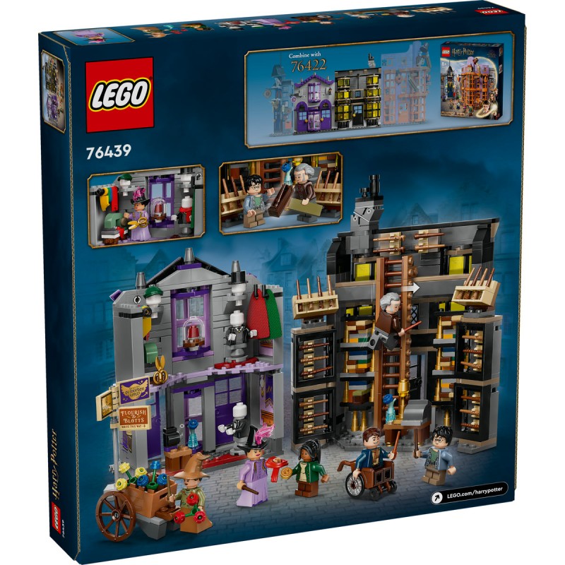 Ollivander si magazinul de haine al lui Madam Malkin LEGO Harry Potter 76439