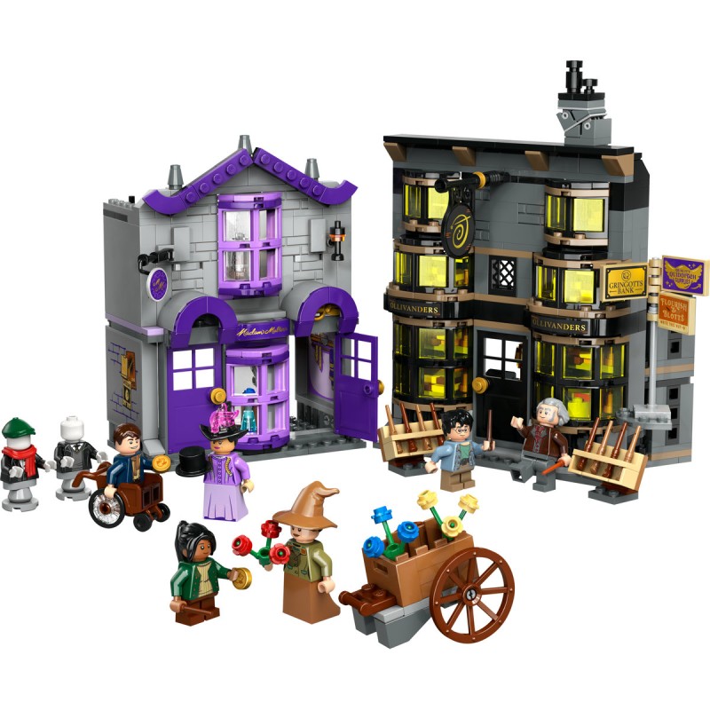 Ollivander si magazinul de haine al lui Madam Malkin LEGO Harry Potter 76439