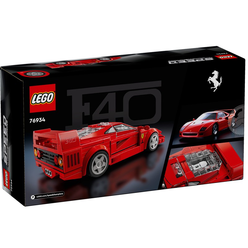 Supermasina Ferrari F40 LEGO Speed Champions 76934