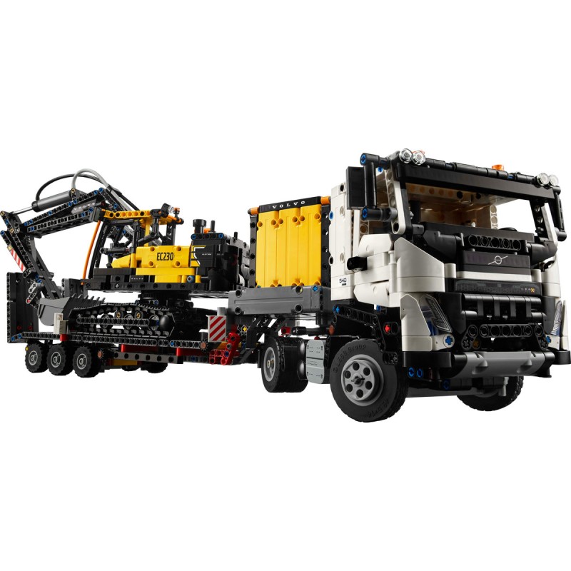 Camionul FMX si excavatorul electric EC230 de la Volvo