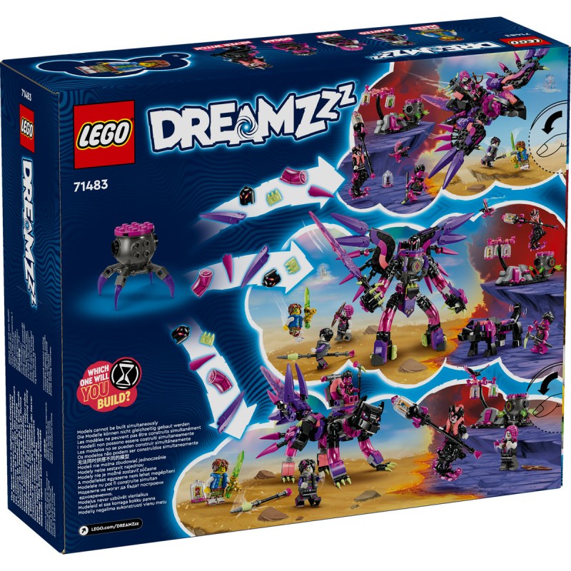 Creaturile de cosmar ale vrajitoarei din Never LEGO DREAMZzz 71483