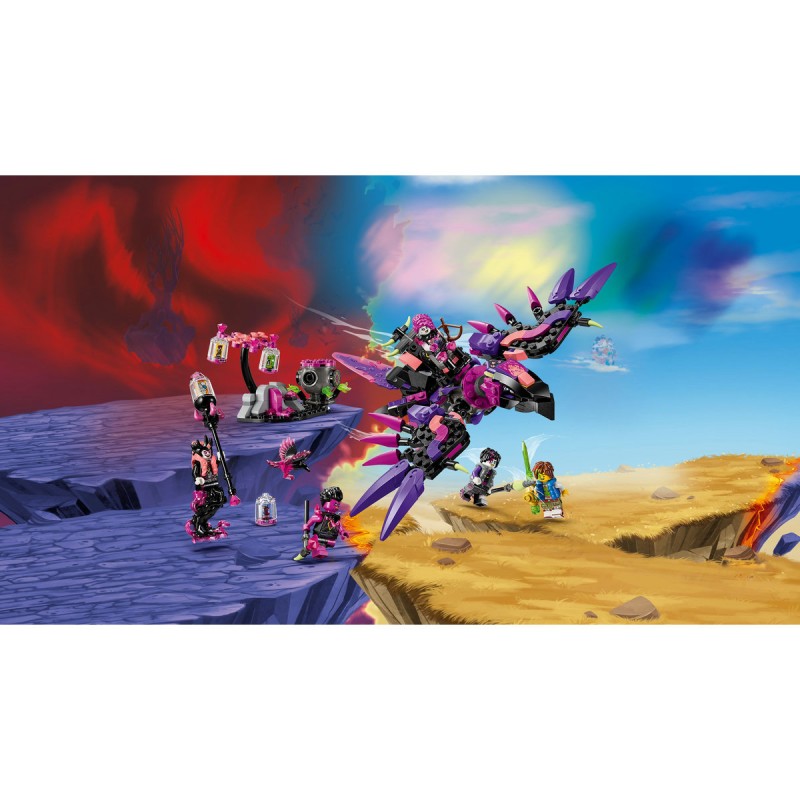 Creaturile de cosmar ale vrajitoarei din Never LEGO DREAMZzz 71483