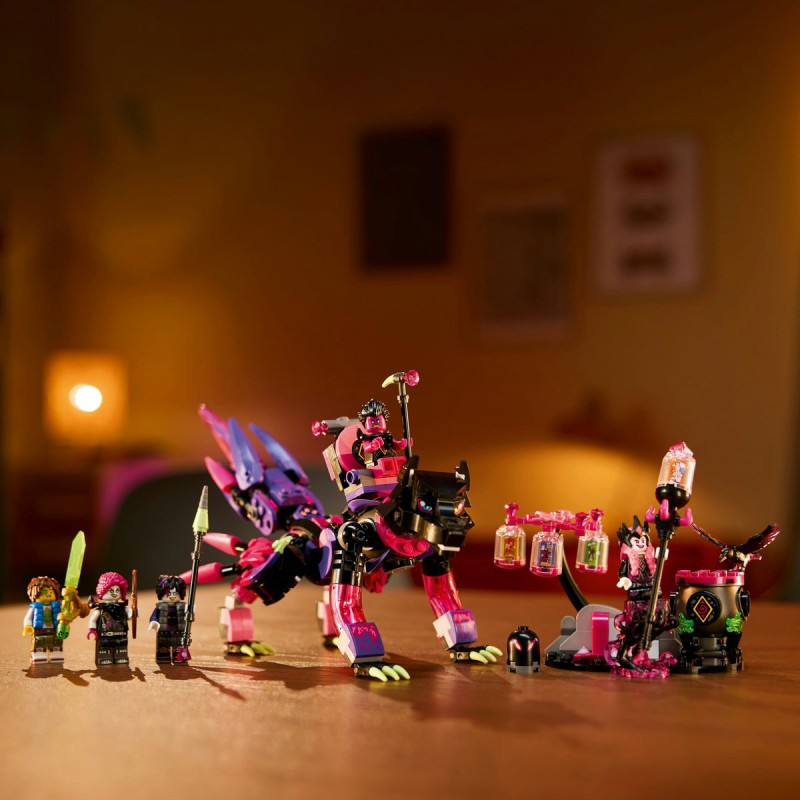 Creaturile de cosmar ale vrajitoarei din Never LEGO DREAMZzz 71483