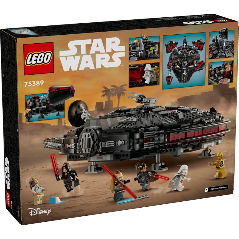 Falcon intunecat LEGO Star Wars 75389