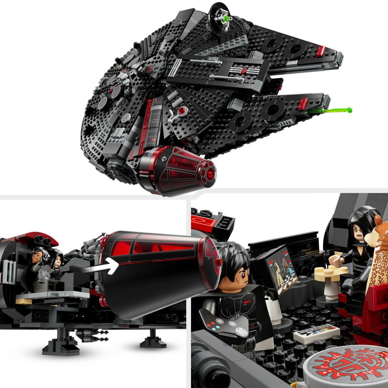 Falcon intunecat LEGO Star Wars 75389