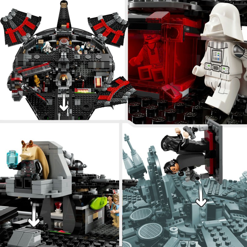 Falcon intunecat LEGO Star Wars 75389