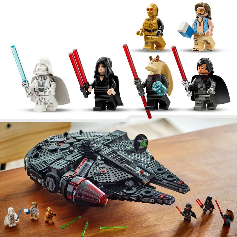Falcon intunecat LEGO Star Wars 75389