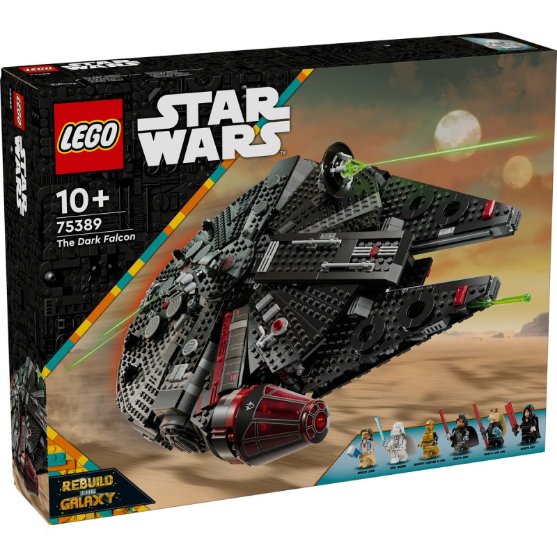 Falcon intunecat LEGO Star Wars 75389