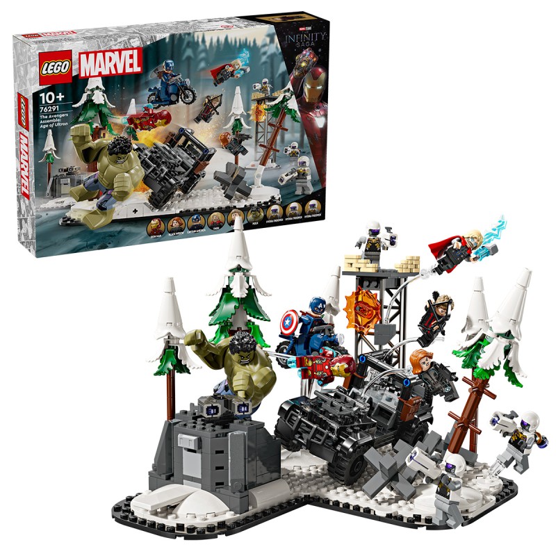 Razbunatorii reuniti: Sub semnul lui Ultron LEGO Marvel Super Heroes 76291