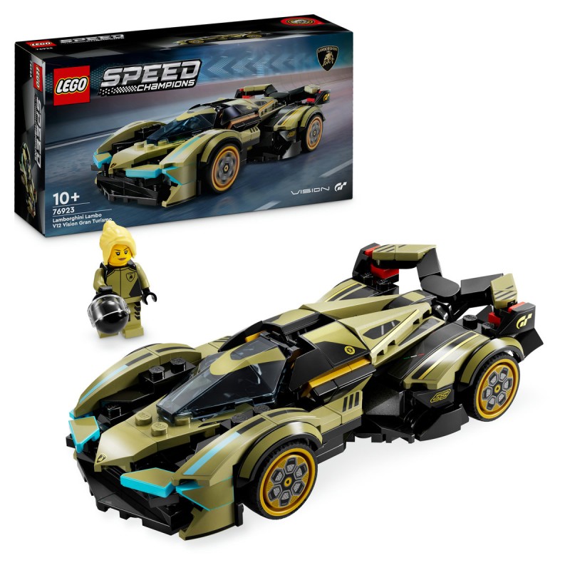 Supermasina Lamborghini Lambo V12 Vision GT LEGO Speed Champions 76923
