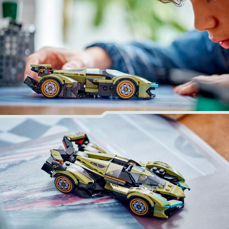 Supermasina Lamborghini Lambo V12 Vision GT LEGO Speed Champions 76923