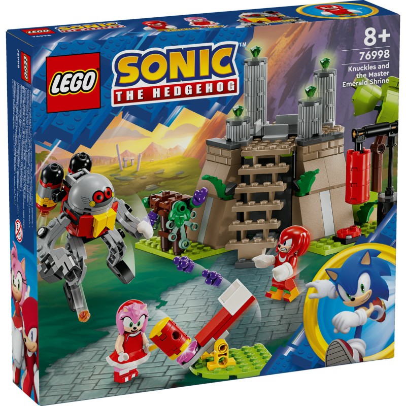 Knuckles si Altarul Master Emerald LEGO Sonic the Hedgehog 76998