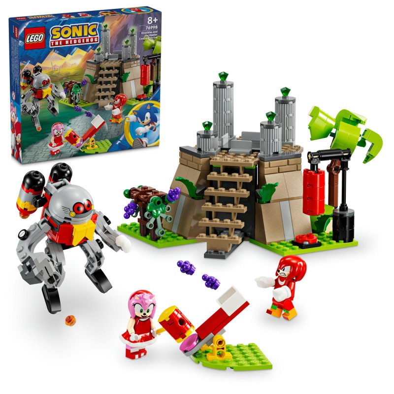 Knuckles si Altarul Master Emerald LEGO Sonic the Hedgehog 76998