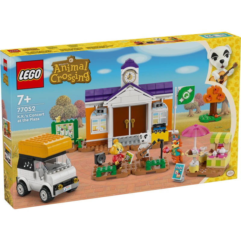 Concertul lui K.K. la Plaza LEGO Animal Crossing 77052