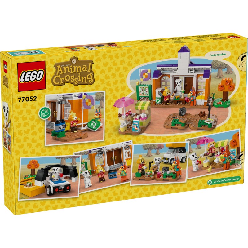 Concertul lui K.K. la Plaza LEGO Animal Crossing 77052