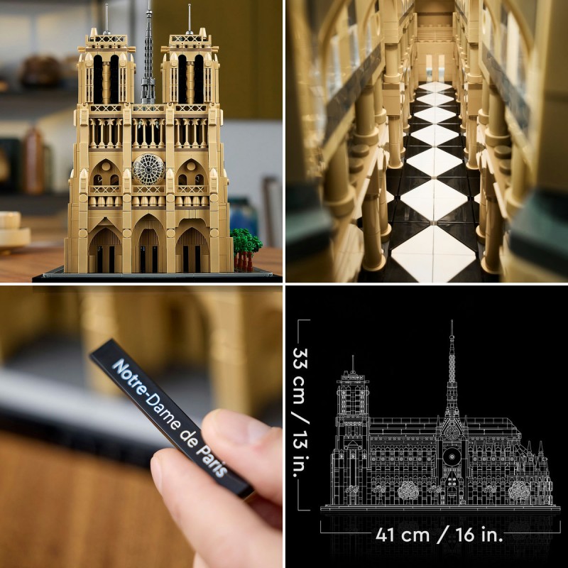 Notre-Dame de Paris LEGO Architecture 21061