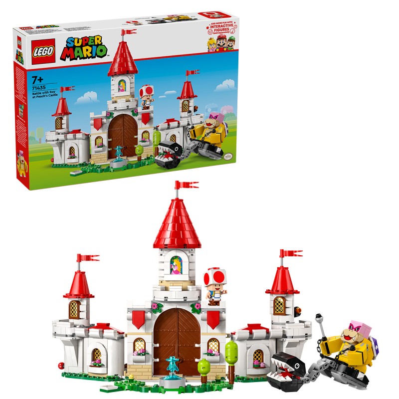 Batalia cu Roy la castelul lui Peach LEGO Super Mario 71435