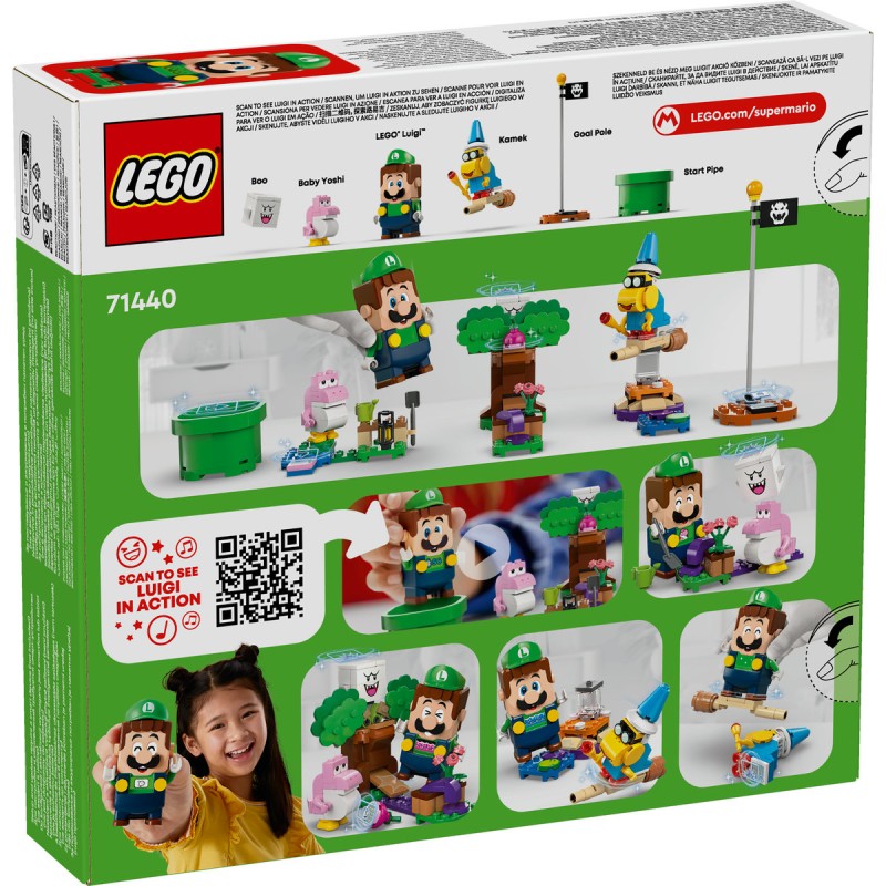 Aventuri cu LEGO Luigi interactiv 71440 LEGO Super Mario