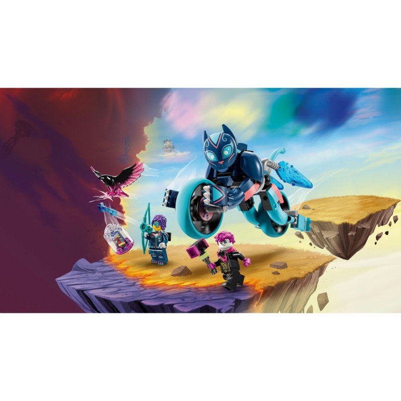 Motocicleta-pisica a lui Zoey 71479 LEGO DREAMZzz