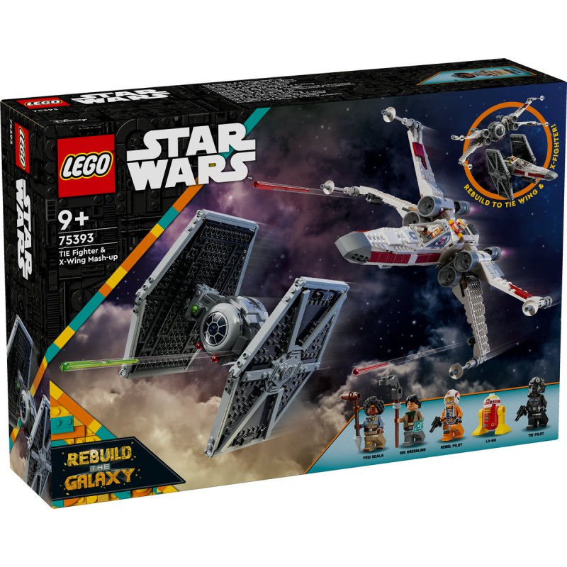 Hibrid TIE Fighter si X-Wing 75393 LEGO Star Wars