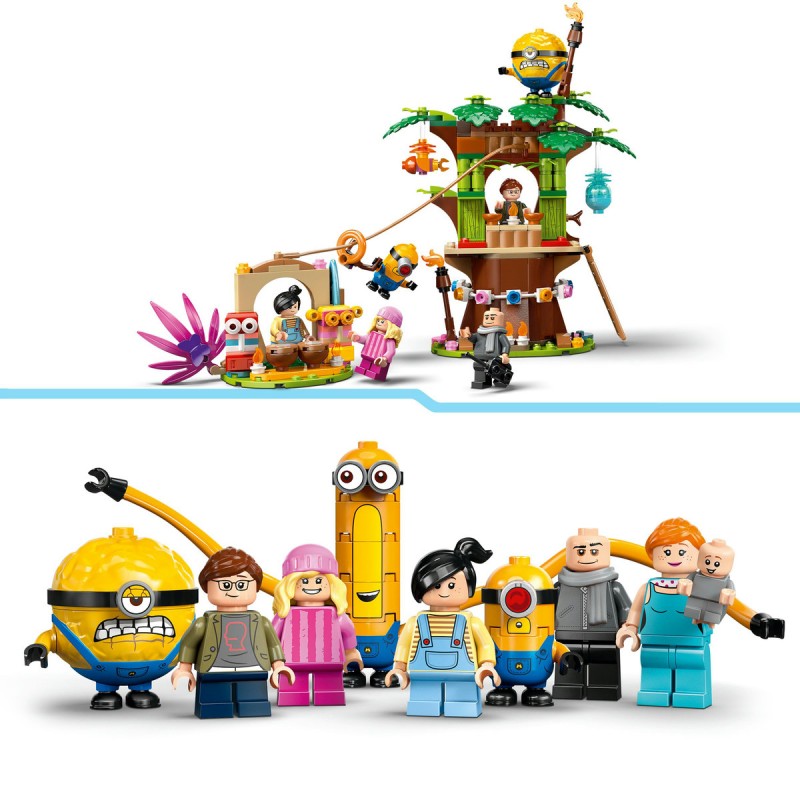 Resedinta de familie a lui Gru si a minionilor 75583 LEGO Minions