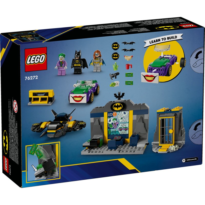 Batcave™ cu Batman™ Batgirl™ si Joker™ 76272 LEGO DC Super Heroes