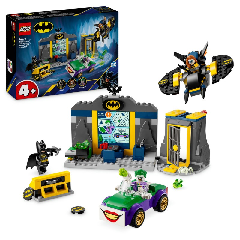 Batcave™ cu Batman™ Batgirl™ si Joker™ 76272 LEGO DC Super Heroes
