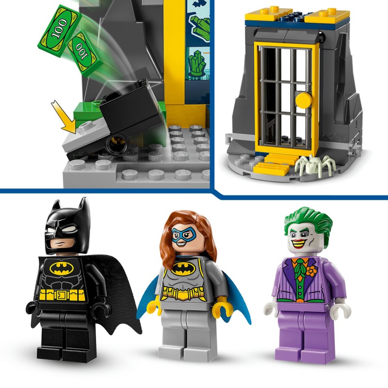 Batcave™ cu Batman™ Batgirl™ si Joker™ 76272 LEGO DC Super Heroes