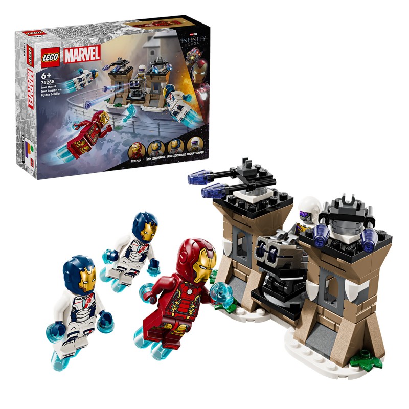 Iron Man si Legiunea de Fier vs. Soldat Hydra 76288 LEGO Marvel Super Heroes