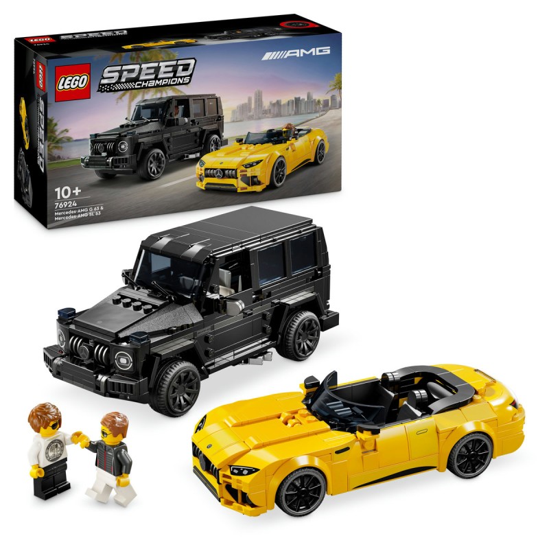 Mercedes-AMG G 63 si Mercedes-AMG SL 63 76924 LEGO Speed Champions