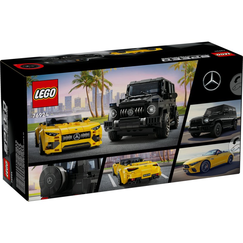 Mercedes-AMG G 63 si Mercedes-AMG SL 63 76924 LEGO Speed Champions