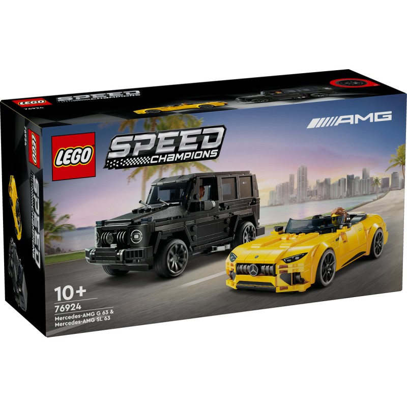 Mercedes-AMG G 63 si Mercedes-AMG SL 63 76924 LEGO Speed Champions
