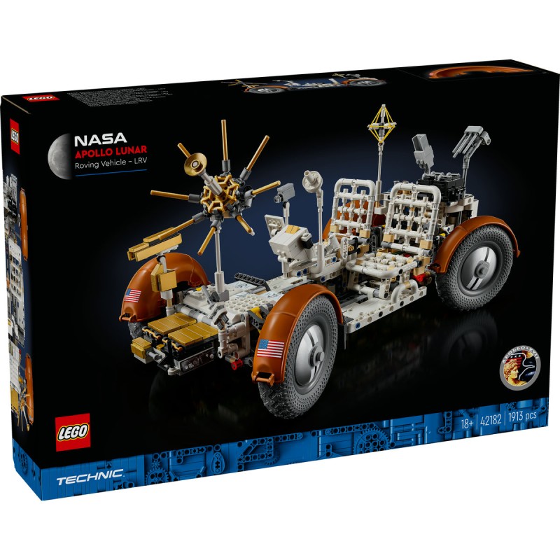 Roverul selenar din misiunile NASA Apollo LEGO Technic 42182