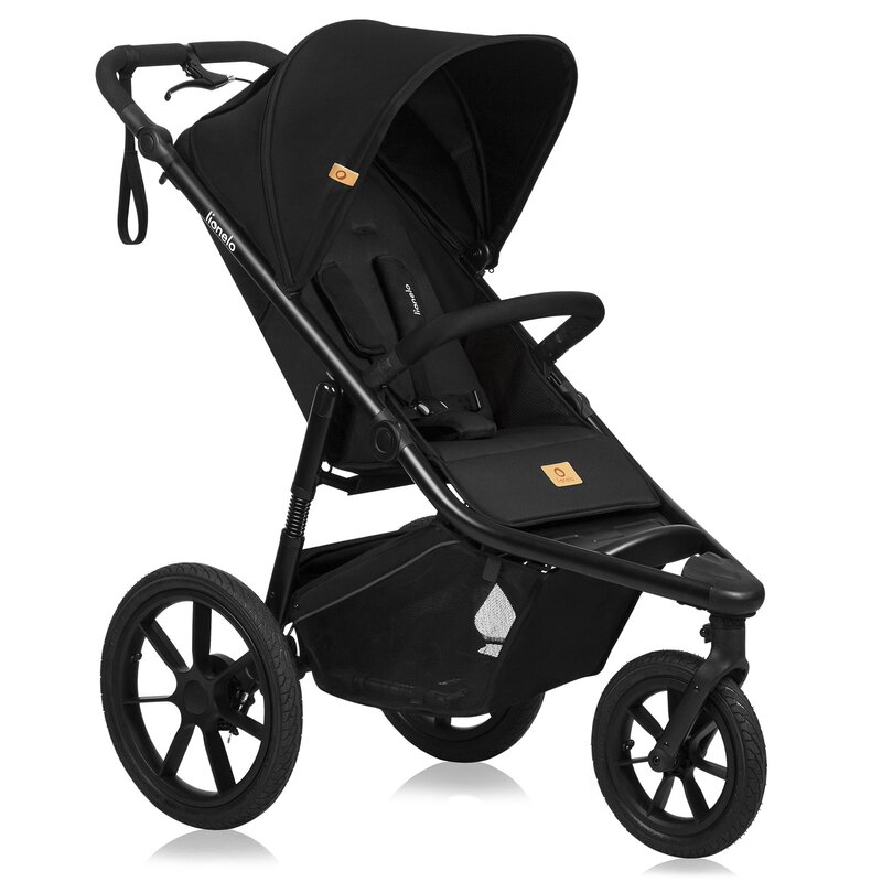 Carucior sport Lionelo Azura Cu 3 roti Pana la 22 kg 6-48 luni Negru