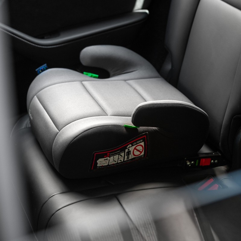 Inaltator auto Juju Jazzy Booster i-Size ISOFIX Negru-Gri