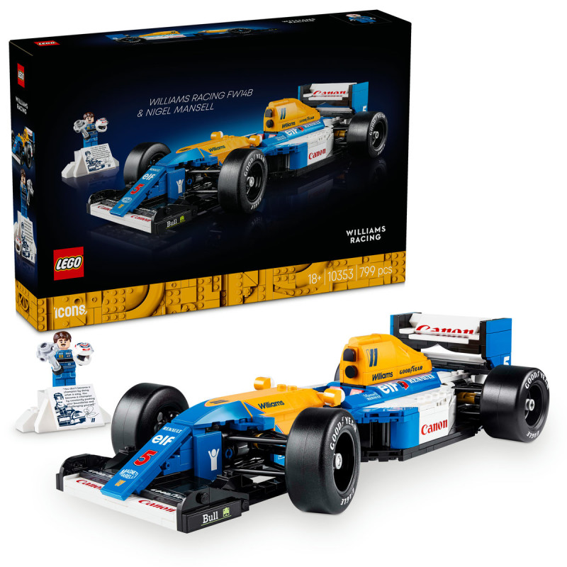 Williams Racing FW14B si Nigel Mansell 10353 LEGO Icons