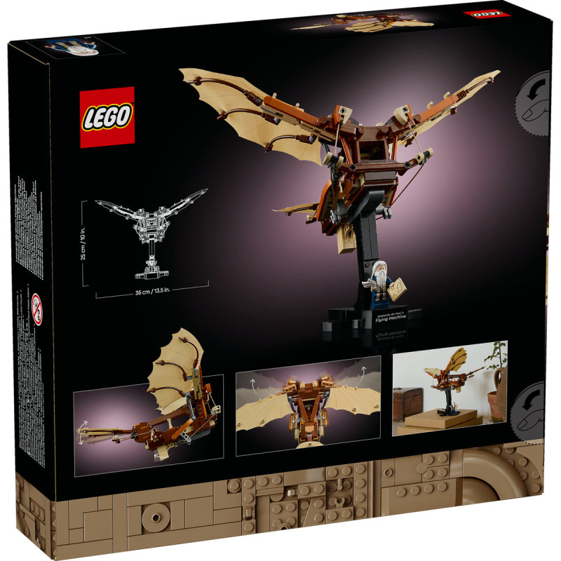 Masina zburatoare a lui Leonardo da Vinci 10363  LEGO Icons 