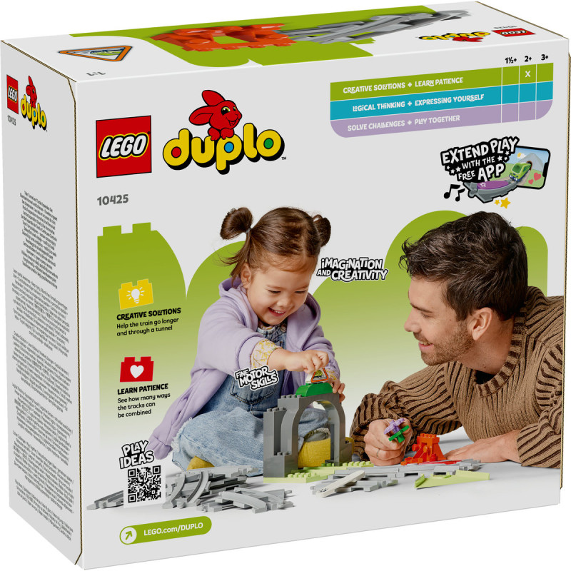 Set de extindere Tunel cu sine de cale ferata 10425 LEGO DUPLO