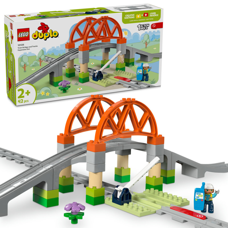 Set de extindere Pod cu sine de cale ferata 10426 LEGO DUPLO