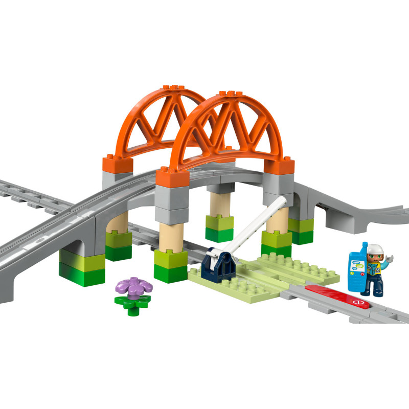 Set de extindere Pod cu sine de cale ferata 10426 LEGO DUPLO