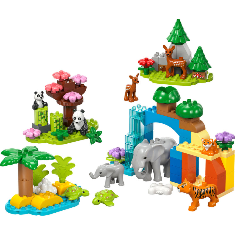 Familii de animale salbatice 3 în 1 10446 LEGO DUPLO