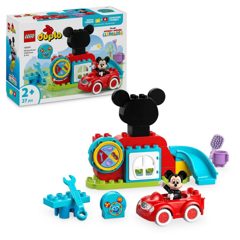 Clubul si masina lui Mickey Mouse 10454 LEGO DUPLO