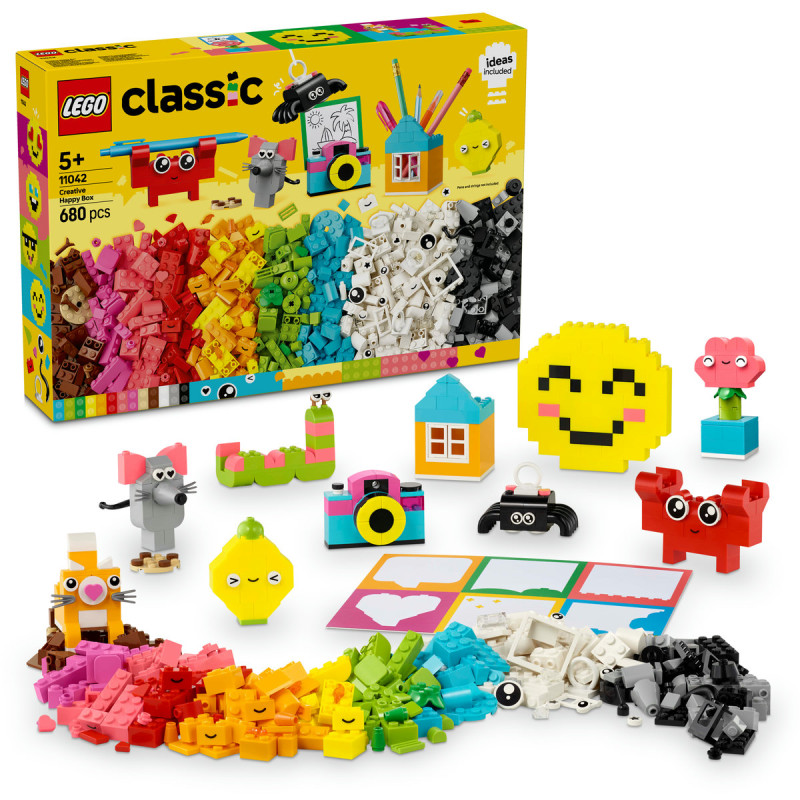 Cutia creativitatii si a veseliei 11042 LEGO CLASSIC