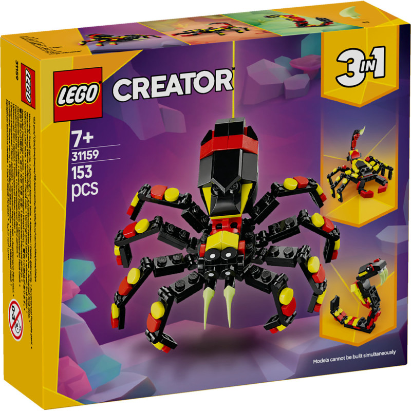 Animale salbatice: Paianjen surprinzator 31159 LEGO Creator