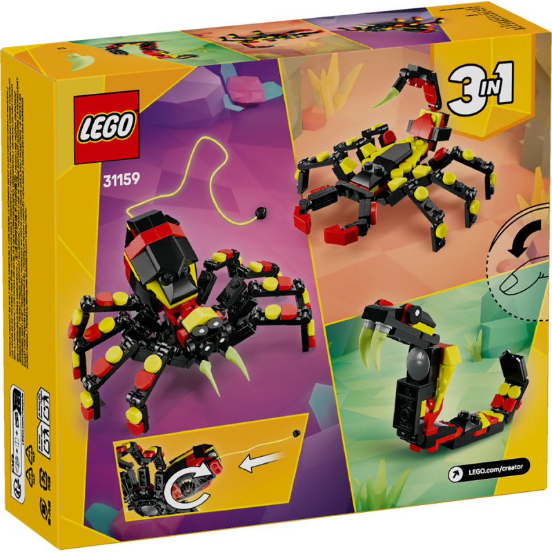 Animale salbatice: Paianjen surprinzator 31159 LEGO Creator