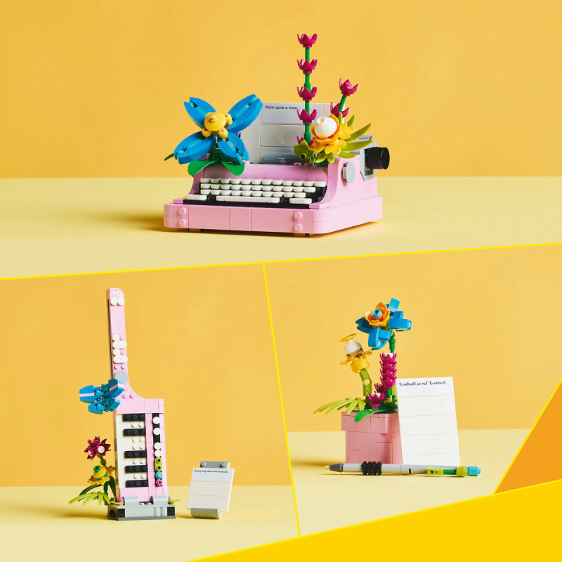 Masina de scris cu flori 31169 LEGO CREATOR 