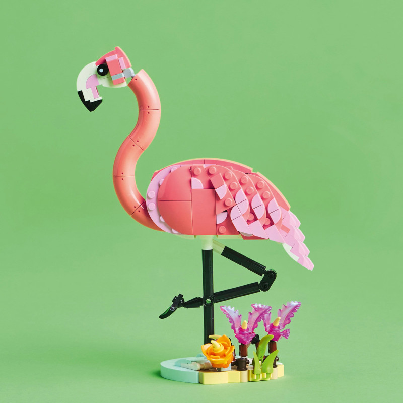 Animale salbatice: Flamingo roz 31170 LEGO CREATOR 