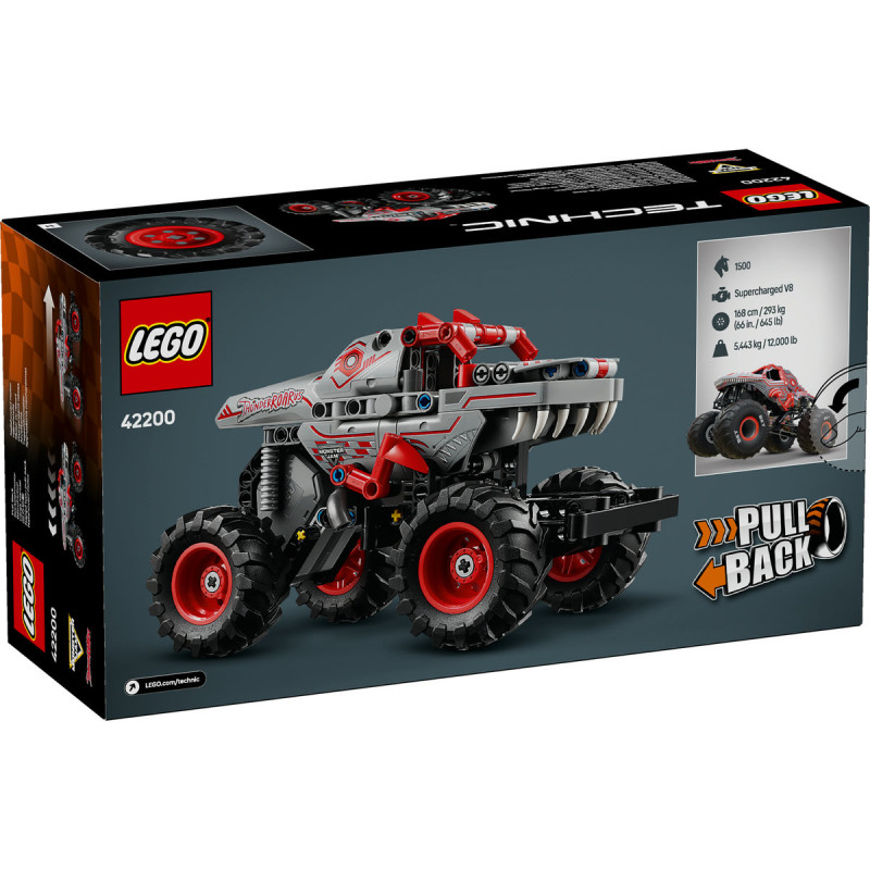 Monster Jam™ ThunderROARus™ Pull-Back 42200 LEGO Technic