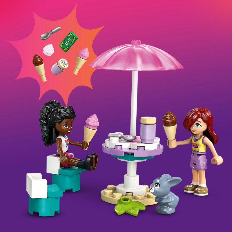 Furgoneta de înghetata în orasul Heartlake 42644 LEGO Friends