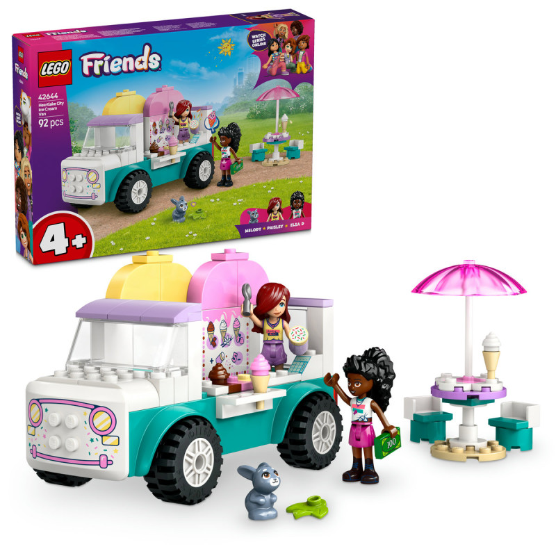 Furgoneta de înghetata în orasul Heartlake 42644 LEGO Friends